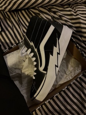 VANS Vault x Mastermind Japan Sk8-Hi Bolt LX Black Sneaker VN0007PSBLK