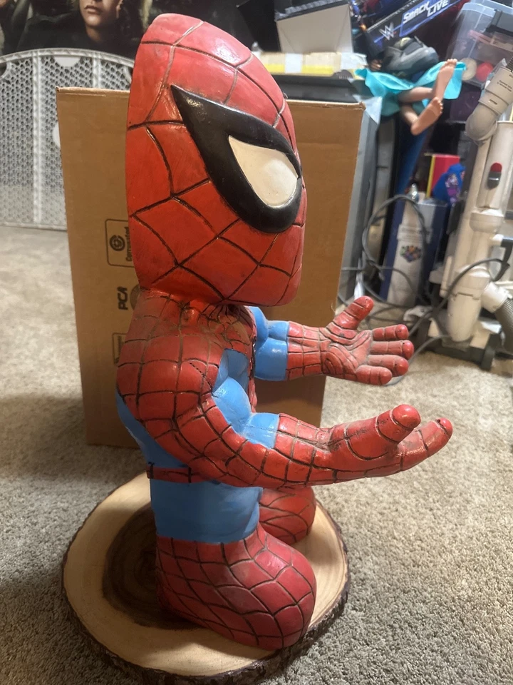 Soporte para cuenco de caramelo Halloween Spiderman 20 pulgadas de alto Foto 2 de 4