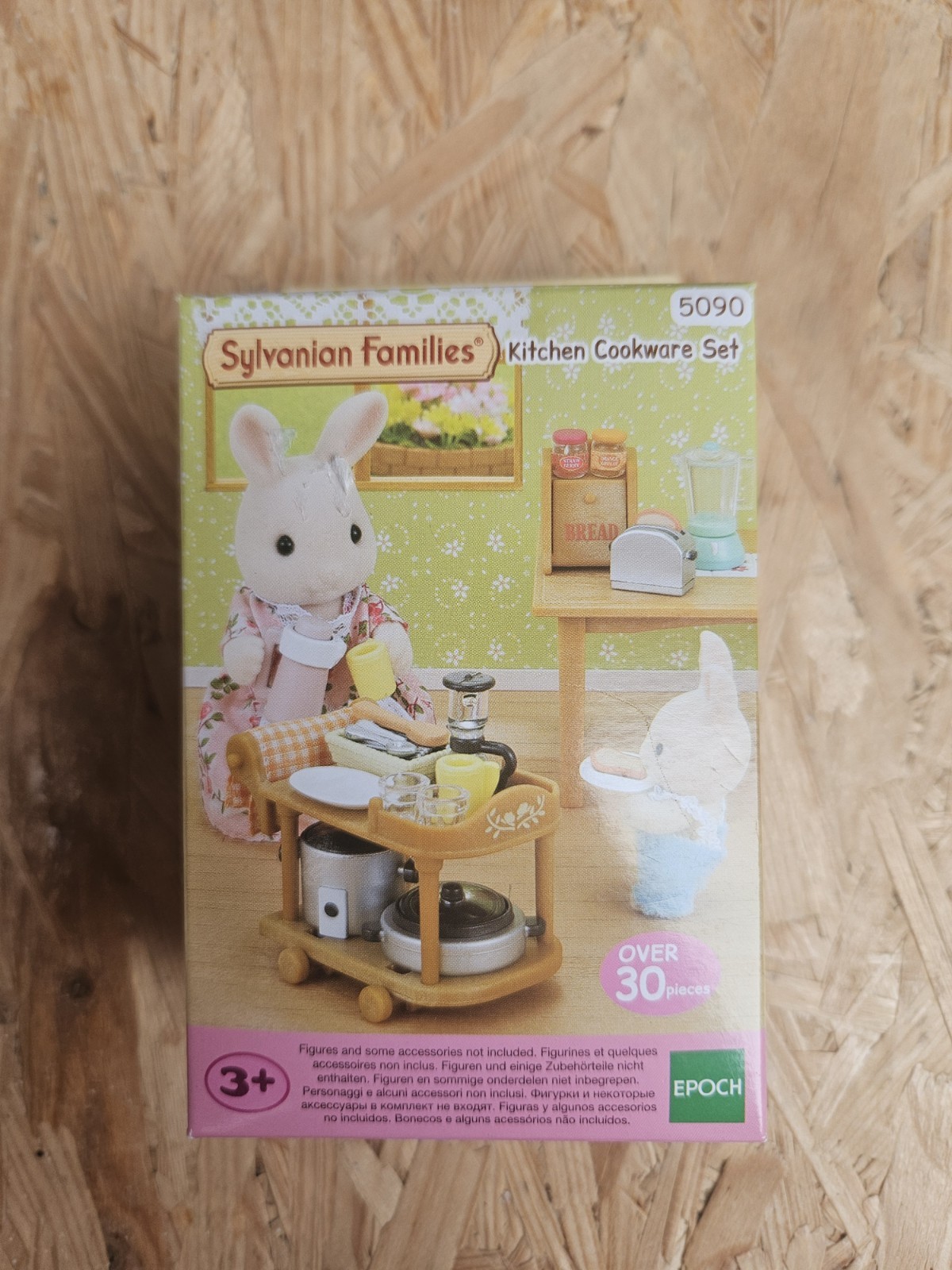 Sylvanian Families Kitchen Cookware Set 5090 Rare Retired
