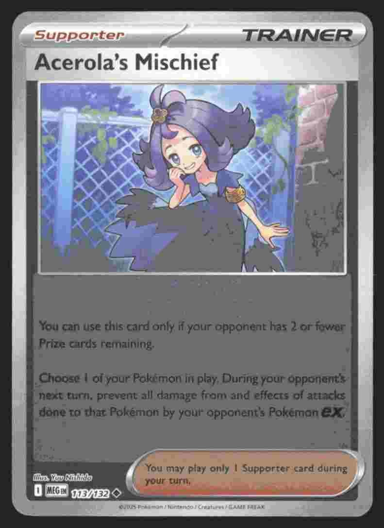 ME01: Mega Evolution #113/132 Acerola's Mischief