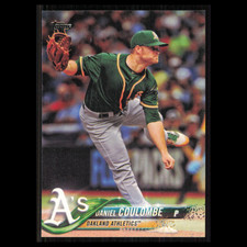 Daniel Coulombe #16 2018 Topps Oakland Athletics Baseball Card MLB NM
