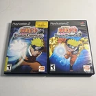 Naruto Uzumaki Chronicles 1 & 2 - LOT OF 2 PlayStation 2 PS2