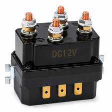 DC12V 500A Heavy Duty Relay Contactor Solenoid Winch Marine Automotive UK