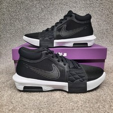 Nike LeBron Witness 8 TB Black White Men  s Size 7.5 Basketball Shoes Sneaker Low
