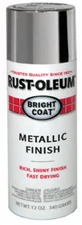 Rust-Oleum Stops Rust Metallic Aluminum Bright Coat Metallic Spray 11 oz