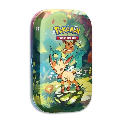 Prismatic Evolutions - Mini Tin - Leafeon - Eng - SEALED ✅