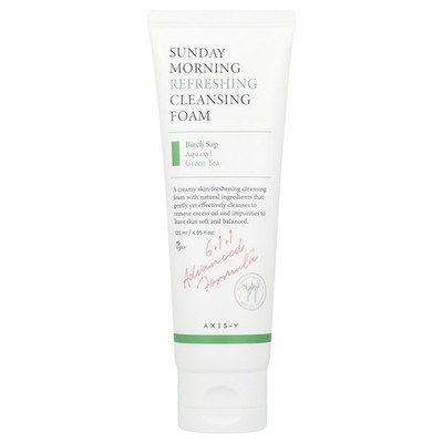 Sunday Morning Refreshing Cleansing Foam, 4.05 fl oz (120 ml)