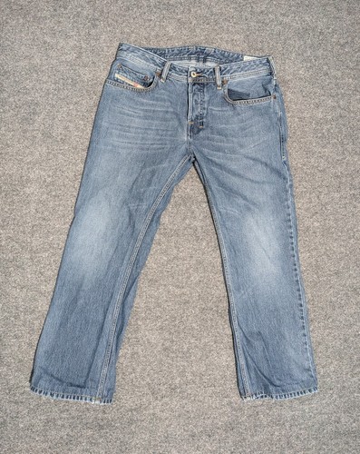 Diesel Zatiny Jeans Mens Size 32x34 (32x27) Bootcut Blue - Afbeelding 1 van 9
