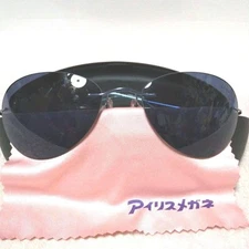 Silhouette M8568 745 6053 Sunglasses Blue Lens 61mm Titanium Austria Vintage