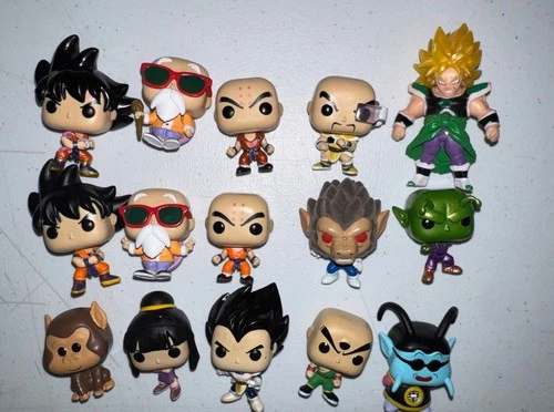 RARE Funko Pocket POP Dragon Ball Z 2" 14Figure Lot