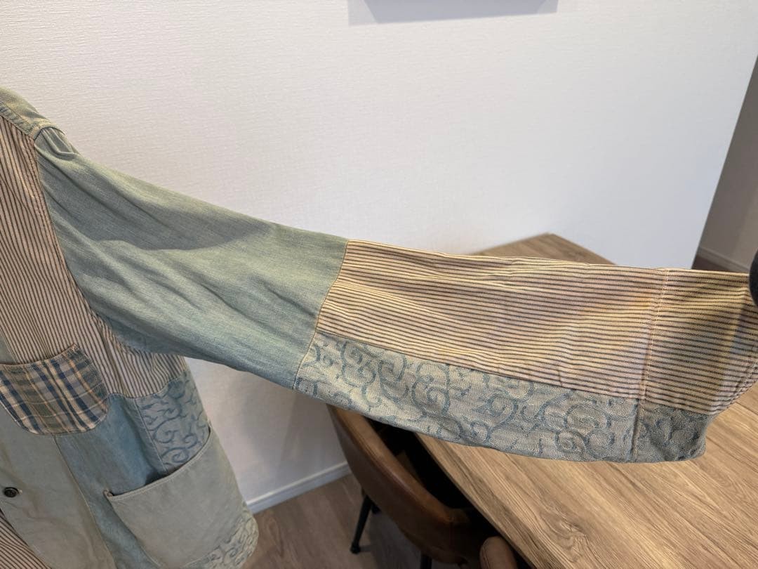 KAPITAL Patchwork Denim Coverall Jacket Size 4 Ja… - image 6