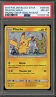 Pokemon Pikachu Team Up Blister Pk. Black Star Holo Promo SM162 PSA 8
