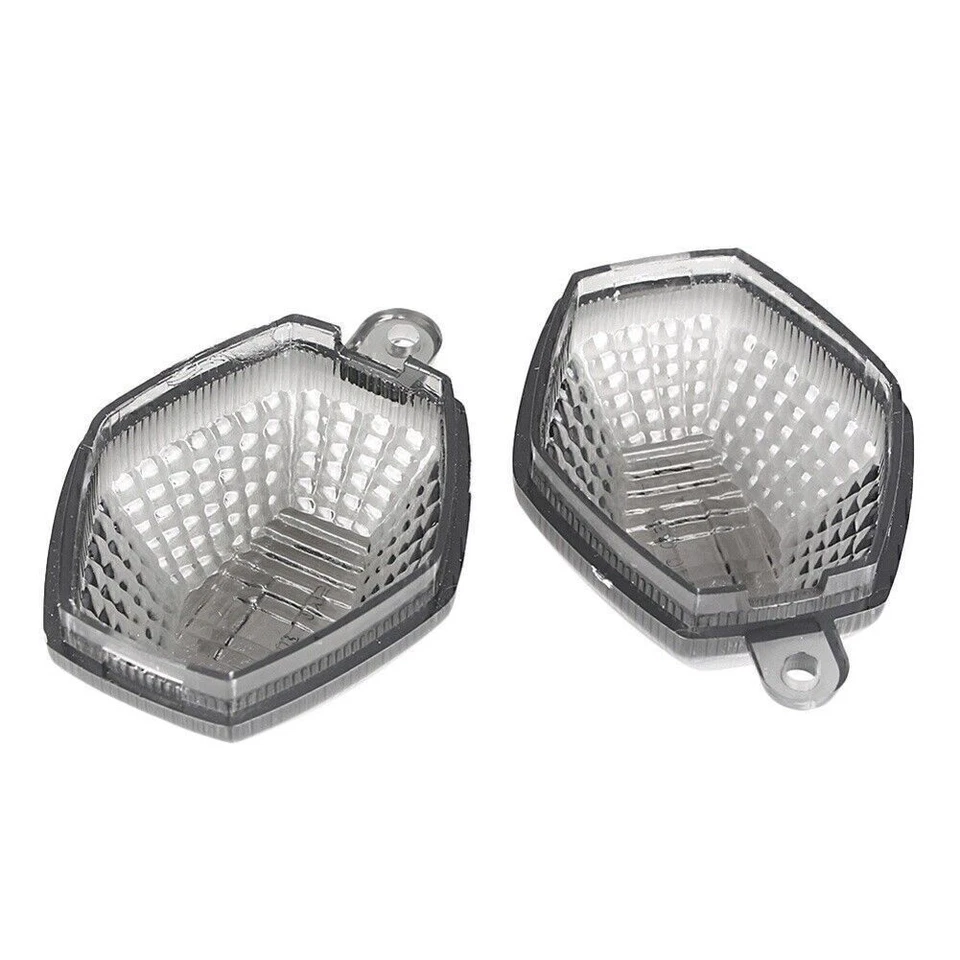 2x Cubierta de lente de luz intermitente de señal de giro para Suzuki SV650 SV1000 Bandit Smoke Foto 3 de 4