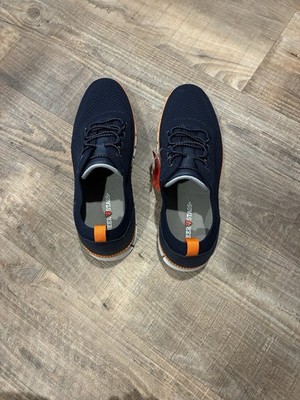 Boys Size 5 Deer Stags Blue/orange Shoes