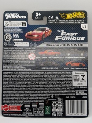 ミニカー Hot Wheels Fast & Furious Hot Wheels Premium Fast & Furious Nissan 240SX (S14) | eBay