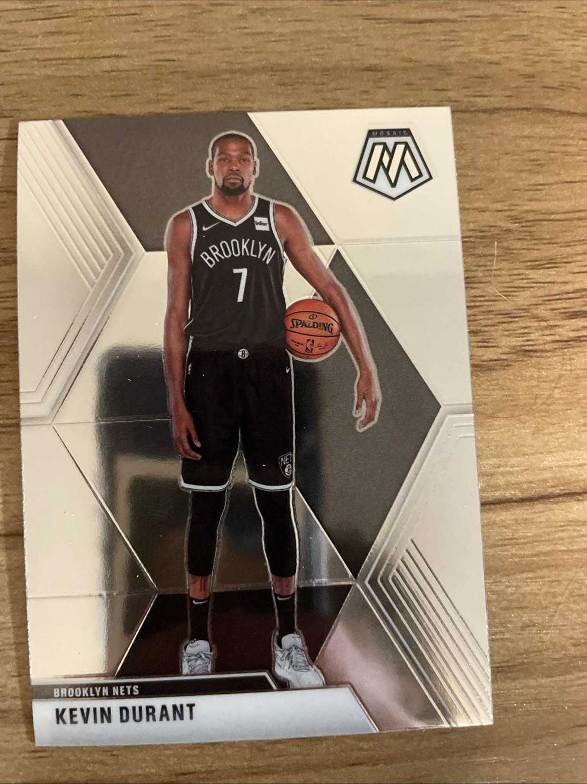 2019-20 Panini Mosaic - Kevin Durant #1 Silver Prizm