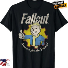 Fallout Video Game Prepare for the Future Vault Boy T-Shirt