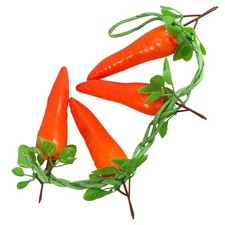 Carrot Bunch Decorative Miniature Carrots Artificial Artifiicial Vegetable