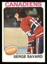 1975-76 O-Pee-Chee #144 Serge Savard