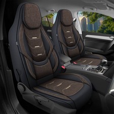 Schonbezüge Sitzbezüge für Ford Mustang 5 Bj 2005-08 in Schwarz/Braun H12