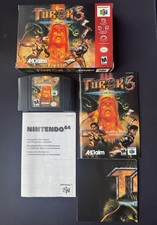 Turok 3 Shadow of Oblivion N64 Nintendo 64 Complete in Box CIB Tested Authentic