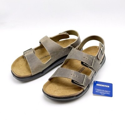 NEW* Unisex BIRKENSTOCK Milano Crosstown Oiled Leather FADED  display picture 1