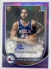 Johni Broome 2025 Bowman Chrome #BCA-JO Purple Refractor RC Rookie Auto /250