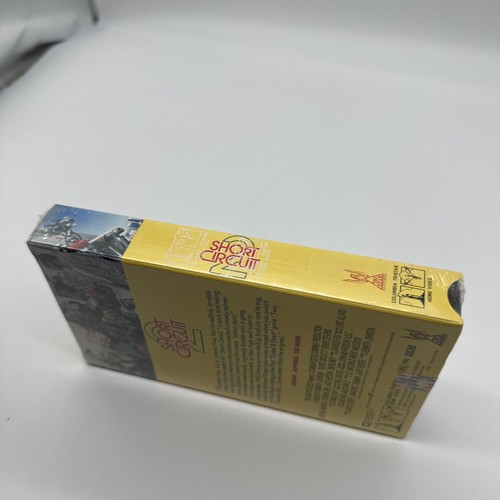 Short Circuit 2 VHS 1988 SEALED Johnny Five 1980s Comedy - Foto 4 di 6