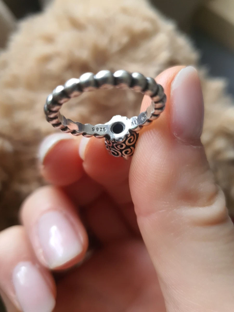 Pandora gold bubble ring deals