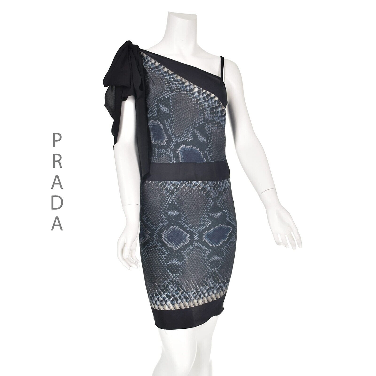 prada backless dress Gorgeous Fall 2000 Prada Backless Ivory Bias Cut Silk Dress w Front  Gathering Detail main image 1