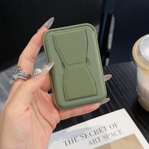 Porte-cartes à dos de téléphone coloré pliable pour iPhone pour Magsafe -* - Zdjęcie 18 z 29