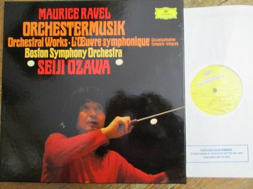 2740 120 Ravel Orchestral Works / Ozawa 3 LP box set