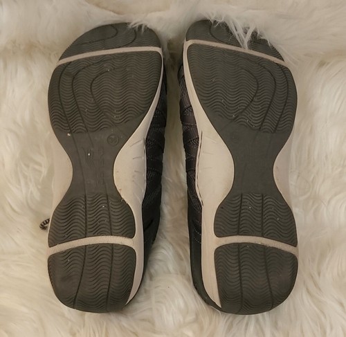 Dansko Sneakers Women's Size 36 Honor Suede & Mesh Gray Bungee Tie Shoes - Picture 8 of 12