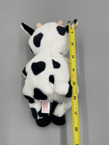 TY Beanie Baby Bellies HERDLY The Cow Plush 6” Stuffed Animal - Picture 4 of 10
