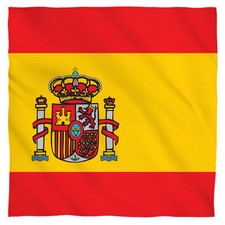 Bandana - Spain Spanish Flag 22x22 inch mask