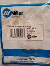 MILLER ELECTRIC 6 POSITION SELECTOR SWITCH 153197
