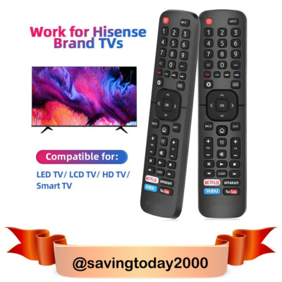 New Remote for HIsense Sharp TV 55H7B 55H7C 55H8C 55H9B2 65CU6200 65H6C 65H6D