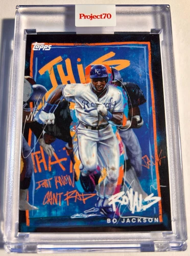 Topps Project 70 Chuck Styles BO JACKSON Kansas City Royals 1978 Art Card 449