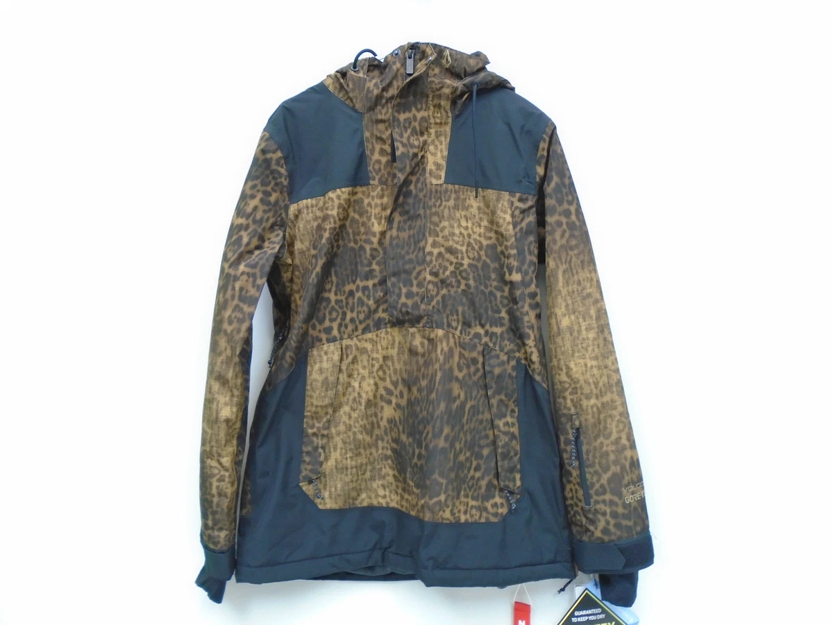 Volcom top leopard jacket
