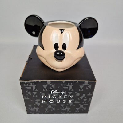 Disney Mickey Mouse 3D Becher Kaffeetasse Teetasse Tasse Mug Sammeltasse NEU RAR