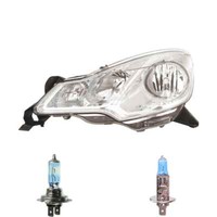 Halogen Scheinwerfer Rechts H7/H1 FüR CitroëN C3 II Inklusive Lampen