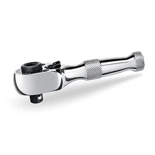 Powerbuilt Stubby Ratchet, Mini 1/4 Inch Ratchet Wrench, Reversible 72 Tooth,...