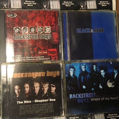 Backstreet Boys Shape Of My Heart (Australian) Black & Blue The