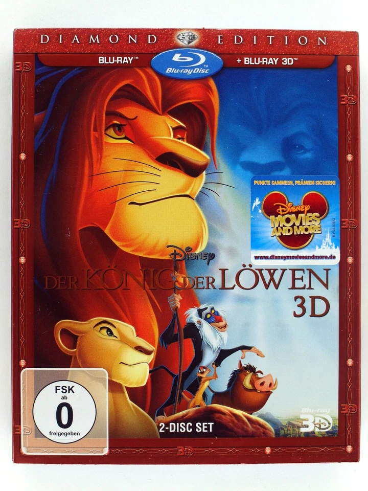 Der König der Löwen 3D - auch in 2D - erfolgreichster Zeichentrickfilm, Disney - Bild 1 von 1