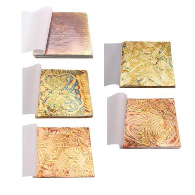 50 Blatt Kupfer Papier Kunst Handwerk Vergoldung Rahmen Scrapbooking