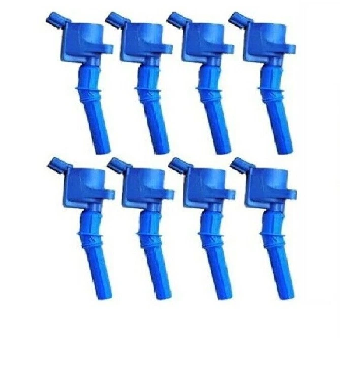 8+ Bobinas de encendido todo azul 8+Motorcraft Plat. Bujías 02 LINCOLN BLACKWOOD Foto 2 de 4