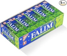 Falim Mint Flavoured Sugarfree Chewing Gum ( 20packx5 =100 ) UK Seller+UK Post