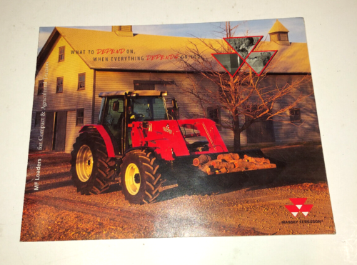 Brochure di vendita pale caricatrici Massey Ferguson MF per trattori compatti e agricoli - Foto 1 di 5