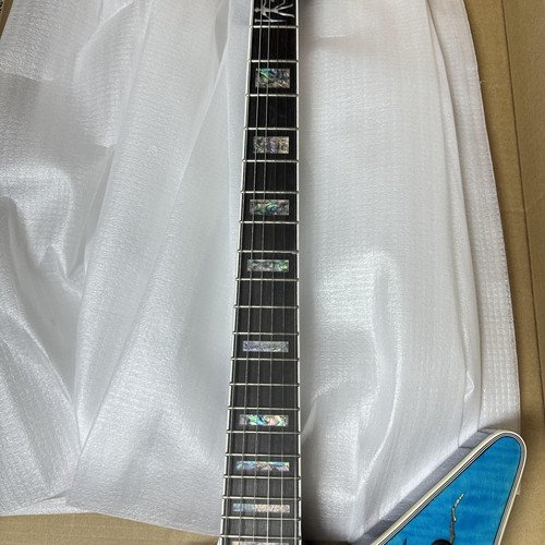 Prevendita Nuova Chitarra Elettrica Blu Washburn Darrell Signature Model FR Bridge - Foto 4 di 19