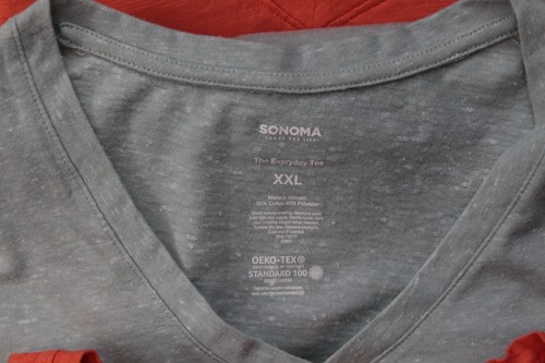 Sonoma XXL Everyday Tee Bundle of 4 Long Sleeve V-Neck Mint Magenta USED EX - Picture 20 of 22